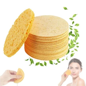 10er Pack Gesicht Schwamm Zum Abschminken, Gesichtsreinigung Kosmetikschwamm Set - Picture 1 of 13