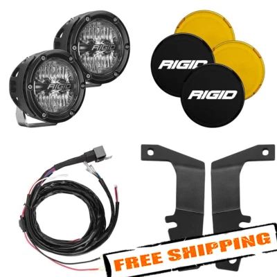 Rigid 46704 A-Pillar 360 Series 4" LED Light Kit for 2010-2020 Toyota 4Runner - Image 1 of 2
