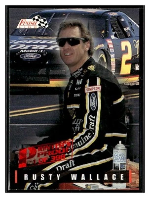 1995 Finish Line #34 Rusty Wallace Printer's Proof - Image 1 of 2