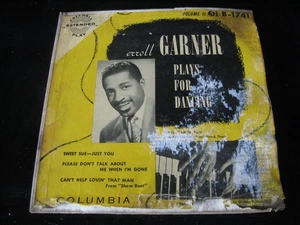 Erroll Garner Plays For Dancing 45 RPM 7" Jazz Vol II B-1741 Sweet Sue Just For - Picture 1 of 4