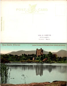 Historic Ross Castle Killarney Postcard, Ireland - Ancient Fortress of ODonoghue - Picture 1 of 1