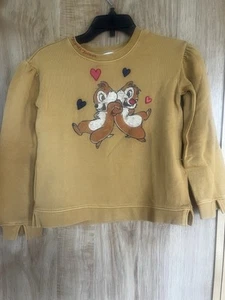 Disney Parks | Chip & Dale Friends Forever Cropped Sweater Size 7/8 - Picture 1 of 4