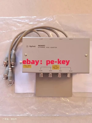 1 PCS hp /keysight /Agilent 16065C External BIAS Adapter USED/PE - Image 1 of 4