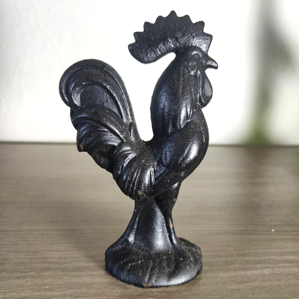 Handcrafted Cast Iron Rooster Trivet - 8 Inch Country Kitchen Decor And Hot Pad