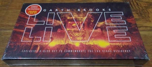 BRAND NEW SEALED GARTH BROOKS LIVE LIVE CD BOX SET LAS VEGAS (2022 PEARL) - Imagen 1 de 2