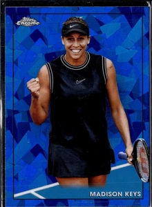 2021 Topps Chrome Sapphire #34 Madison Keys - Picture 1 of 2