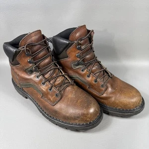 Red Wing Herren Leder 926 DynaForce Wasserdicht Arbeit Weiche Spitze Stiefel Größe 10 EH - Bild 1 von 22