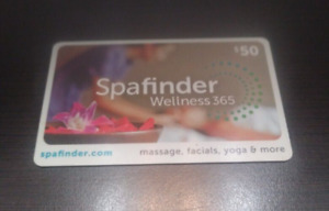 SpaFinder Wellness 365 $50 Gift Card