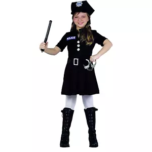 Costume Halloween Carnevale BIMBA POLIZIOTTA 5/7 Anni + OMAGGIO - Bild 1 von 4