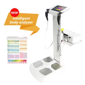 Body analyzer machine Fixed Digital Bmi Full Body Composition Scan Fat Scale - Picture 1 of 11