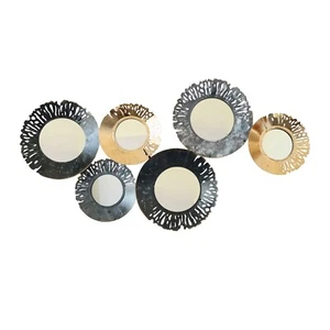 Wanddeko Silhouette Spiegel Metallbild 3D Optik HTI-Line - Bild 1 von 1