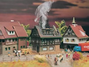 Vollmer 49538 Casa in fiamme Kit scala Z o 1:220. - Foto 1 di 1