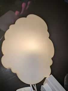Ikea Dromsyn Wolkenform Leuchte Kinderzimmer Kinderzimmer Wandlampe Test D und funktioniert - Bild 1 von 6