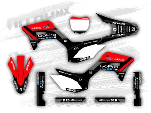 Graphics Kit fits Honda CRF 250 F CRF 250F 2019 2020 2021 2022 2023 2024 Decals - Picture 1 of 1