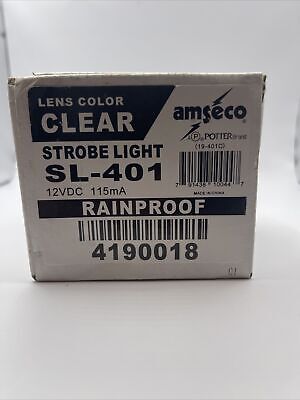 Amseco Clear Strobe Light Rain Proof SL-401, ...