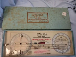 Vintage Director Instrument Position Automatic Course Finder Plotter In Box - Picture 1 of 5