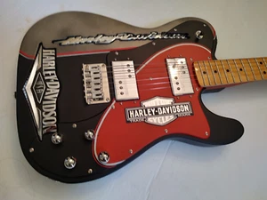 FENDER TELECASTER HARLEY DAVIDSON DDCC CUSTOMS SE HD TRIBUTE CUSTOM GUITAR - Picture 1 of 7