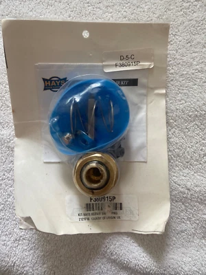 Комплект для восстановления водяного клапана F380915P Hayes 3/4 дюйма для стиральных машин Unimac. Новый в упаковке. - Изображение 1 из 3