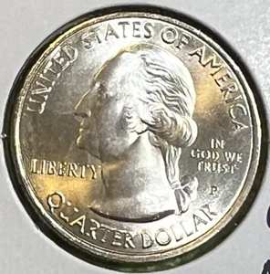 2014-P GreatSand Dünen Viertel Stempelglanz Kupfer Nickel - Bild 1 von 2