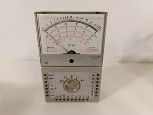 Vintage Dino Chinaglia Belluno Analog Multimeter Tester Made in Italy - Picture 1 of 14