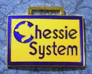 Chessie System Railroad Train Logo Watch Fob - Picture 1 of 1