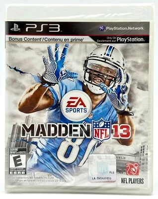 Madden NFL 13 (PlayStation 3, PS3, 2012) - New - Image 1 of 4