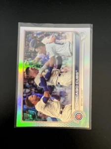 Topps Rainbow Foil 2022 #585 Chicago Cubs - Imagen 1 de 2