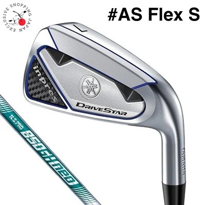 YAMAHA Golf Club Inpres Drivestar Iron #AS N.S.Pro 850GH Neo Steel Shaft Flex S - Image 1 of 4