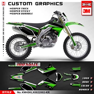 Kungfu Graphics Custom Sticker Racing Decals for KLX450R KLX 450R 2008 to 2024 - Picture 1 of 23
