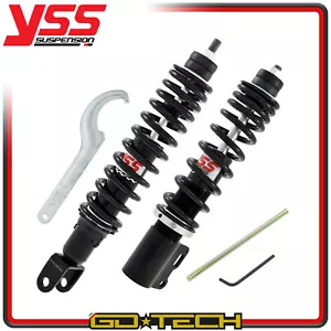 KIT AMMORTIZZATORI YSS REGOLABILI ANTERIORE POSTERIORE ZIP SP 2 VESPA ET2 ET4 LX - Imagen 1 de 13