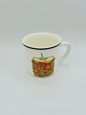 NUEVA Taza Sándwich Pottery Barn Friends "Joey Doesn't Share Food" Foto 1 de 4