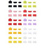 6 Pcs Silicone Host Dust Plugs Set USB RJ45 Cover Cap for for