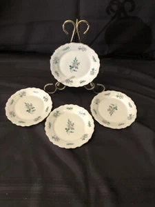 Platos de pan PMR Bavaria, Jaeger & Co - Diseño Pasadena, corona de platino, rosa - Imagen 1 de 5