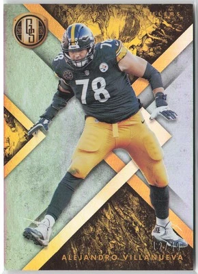 Alejandro Villanueva 2018 Panini Gold Standard Platinum #35 /49 Steelers - Image 1 of 2