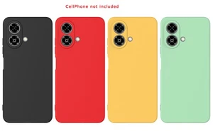 Light Trustworthy Elastic Silicone Phone Case With Lanyard for ZTE Blade A35e 4G - Picture 1 of 11