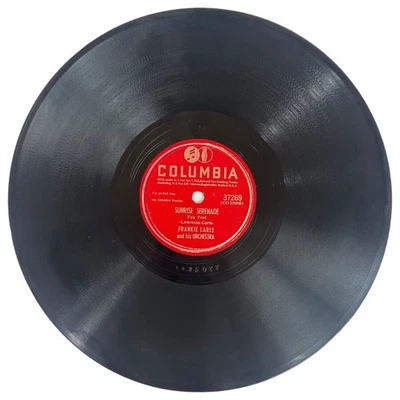 Frankie Carle Sunrise Serenade 10in Shellac 78 RPM Columbia 37269 Vintage Record Foto 1 de 4
