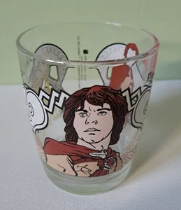 Bicchiere succo Nutella vintage Signore degli Anelli Il Ritorno del Re MERRY Rohan Horse - Foto 1 di 6