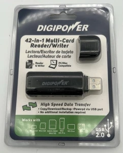 Digipower 42-in-1 Card Reader - Brand New USB 2.0 - Picture 1 of 2