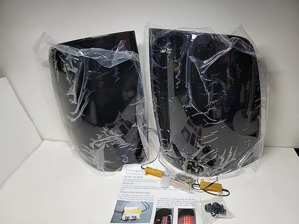 Juego de montaje de luces traseras LED de humo para Dodge RAM 1500 2500 3500 09-18 Foto 1 de 4