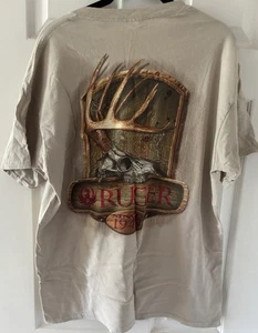 Ruger Men’s Large Tan Graphic Deer Hunting T-shirt Ruger Guns - Picture 1 of 5