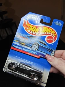 Hot Wheels Tail Dragger Pinstripe Power Series 1999 #2/4 Collector 954 Black NIP - Picture 1 of 4