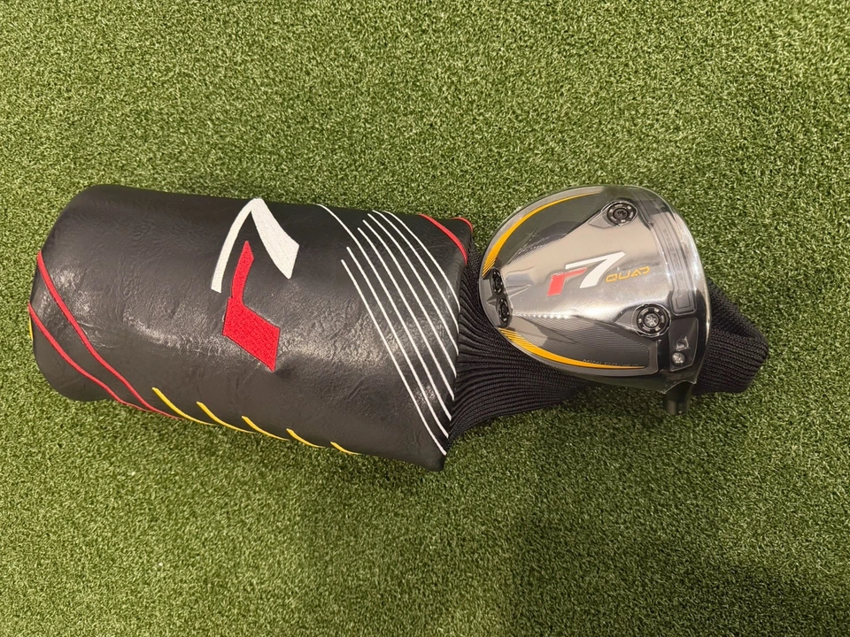 2025 Taylormade R7 Quad Mini Driver 13.5* Driver Head Only + HC - Image 1 of 3