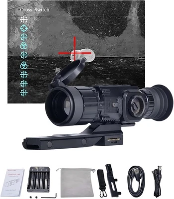 GTGUARD Thermal Rifle Scope 384x288 50Hz Thermal Imaging Scopes 35mm For Hunting - Image 1 of 4
