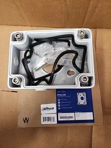PFA120 Aluminum Waterproof Junction Box for Dahua Cameras, Mounting on the wall - Picture 1 of 3