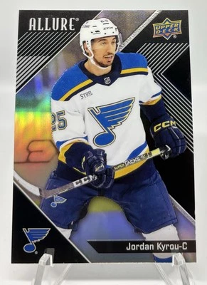 2024-25 Upper Deck Allure - Jordan Kyrou #76 Black Rainbow - Image 1 of 2