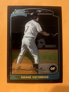 2003 Bowman Chrome #319 Shane Victorino Rookie Card Padres RC - Foto 1 di 2