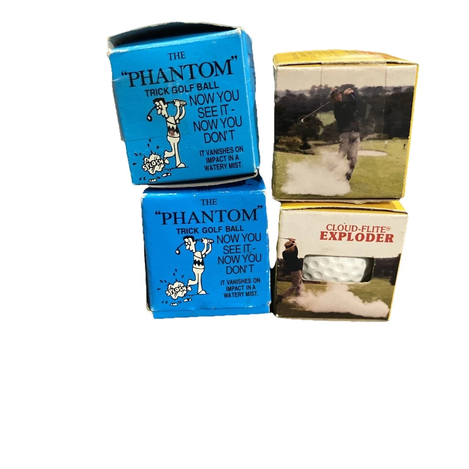 8x Exploding Golf BALL Trick Joke Gag Gift Prank Balls