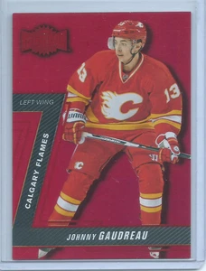 Johnny Gaudreau Red PMG Precious Metal Gems /150 2016-17 Fleer Showcase - Picture 1 of 2