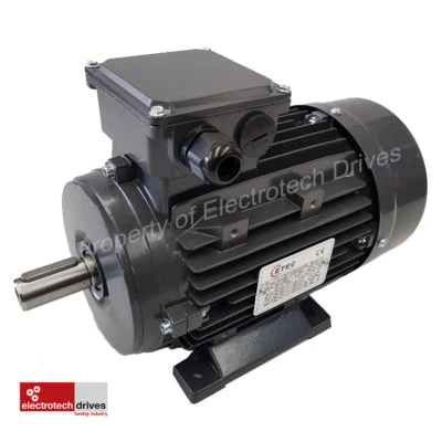 3 PHASE ELECTRIC MOTOR 0.09KW TO 11KW 1400RPM 2800RPM 900RPM THREE PHASE 400V - Image 1 of 4