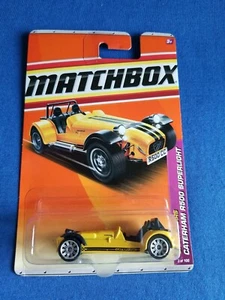 2011 Matchbox CATERHAM R500 SUPERLIGHT Yellow 3/100 LITTLE BEND Sports Cars - Picture 1 of 6